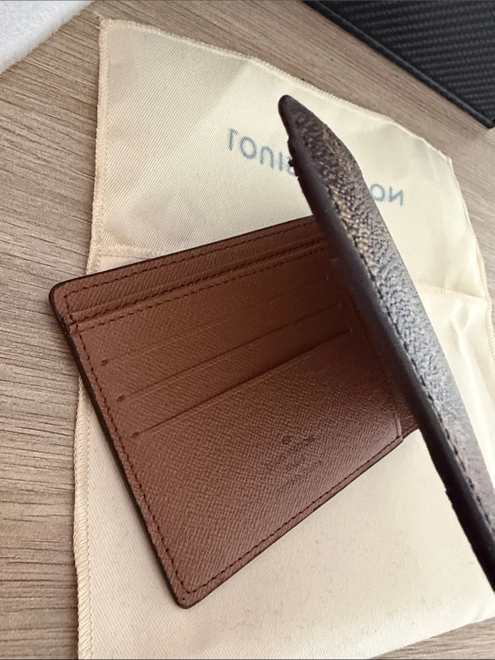 Louis Vuitton Monogram Canvas Wallet - Brown & Gold Monogram